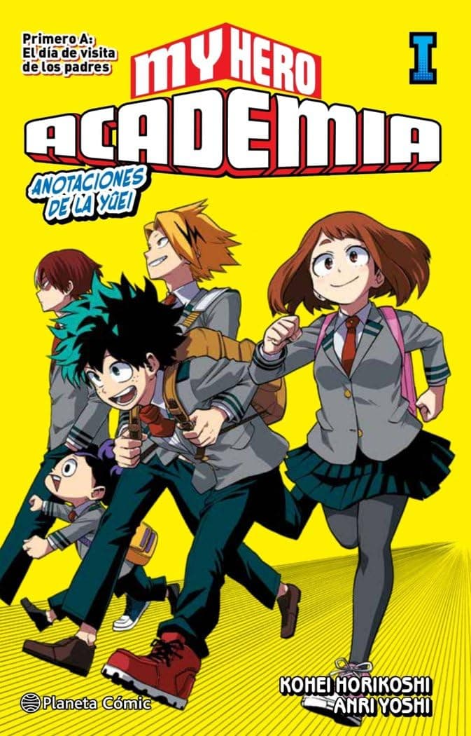 Portada de My Hero Academia nº 01 (novela): 1 (Manga Shonen)