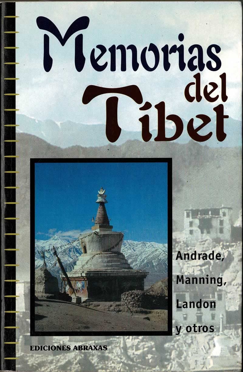 Portada de Memorias del tibet