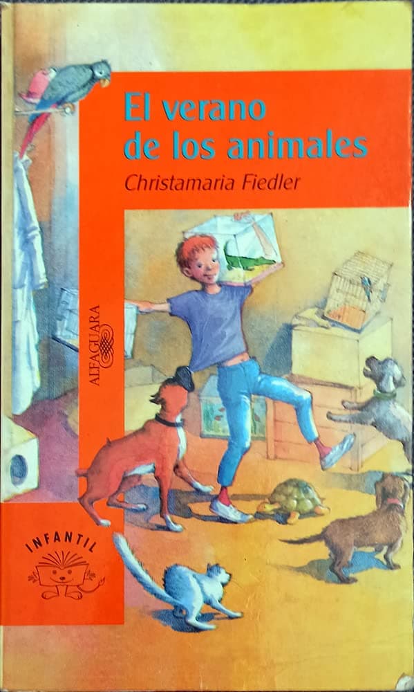Portada de Verano de los animales, el (Alfaguara 10 Años (zaharra)