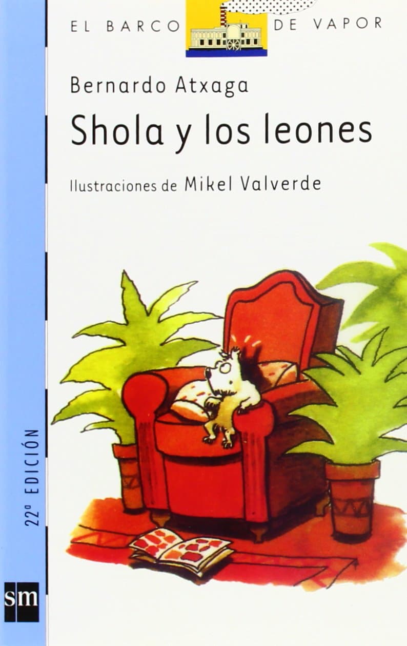 Portada de Shola y los leones: 77 (El Barco de Vapor Azul)