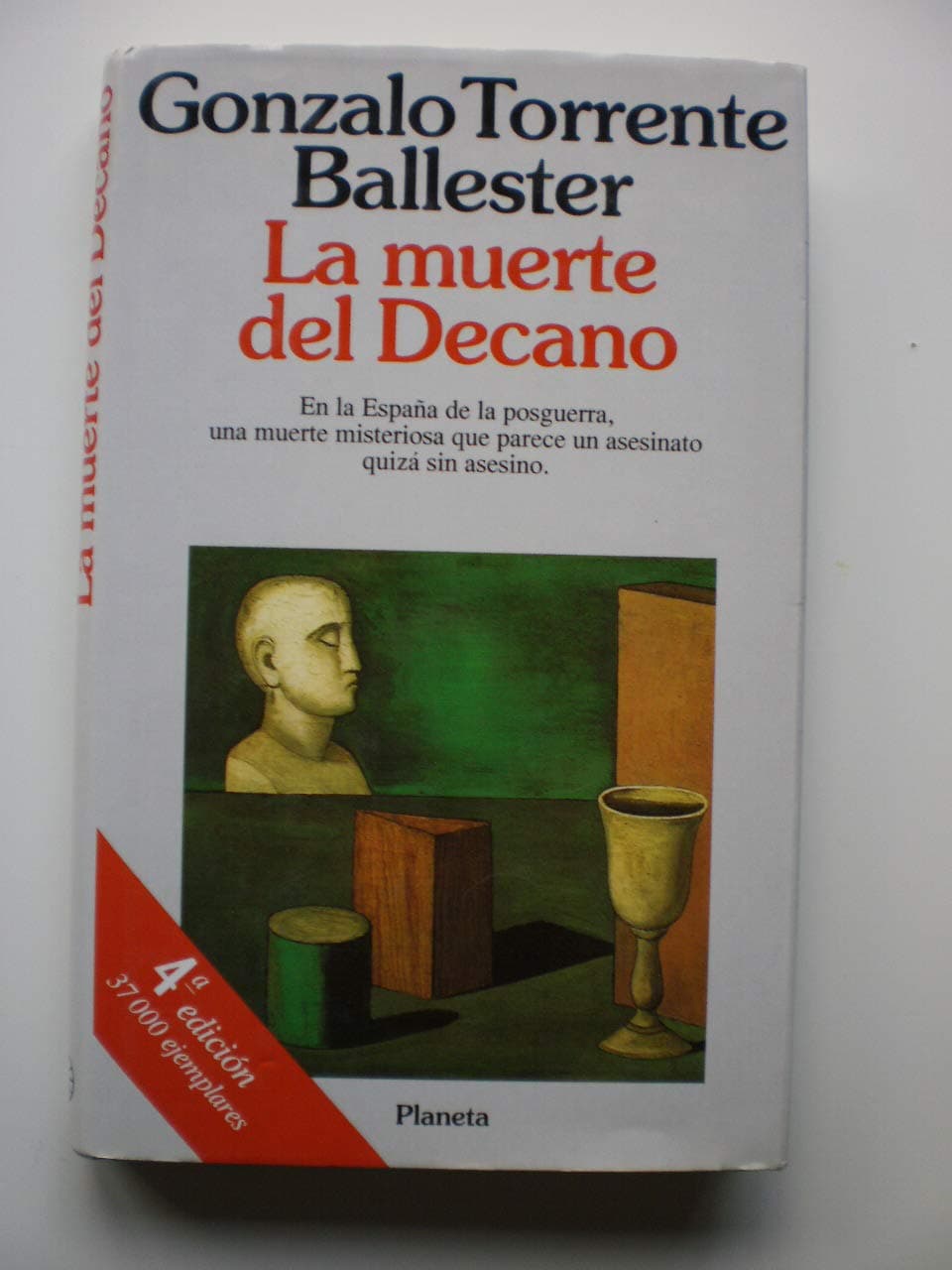 Portada de La muerte del decano