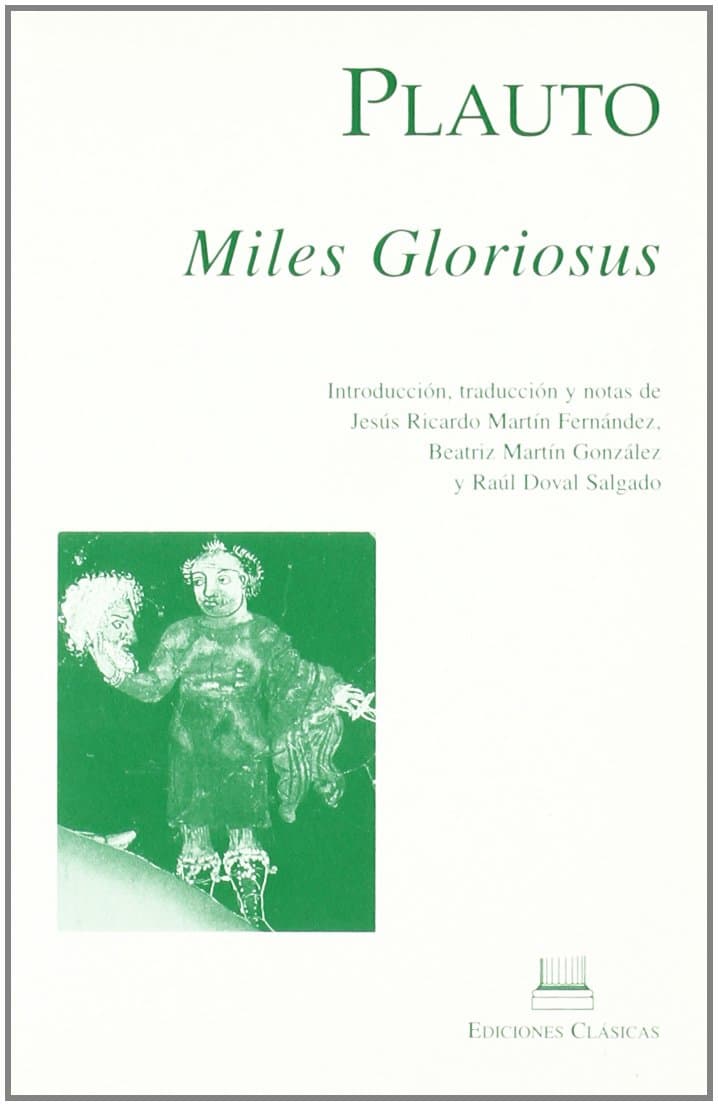 Portada de Miles gloriosus