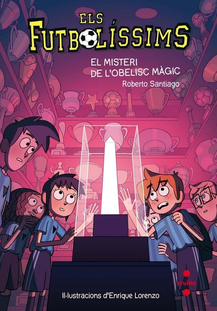 Portada de Els Futbolíssims 12: El misteri de l'obelisc màgic