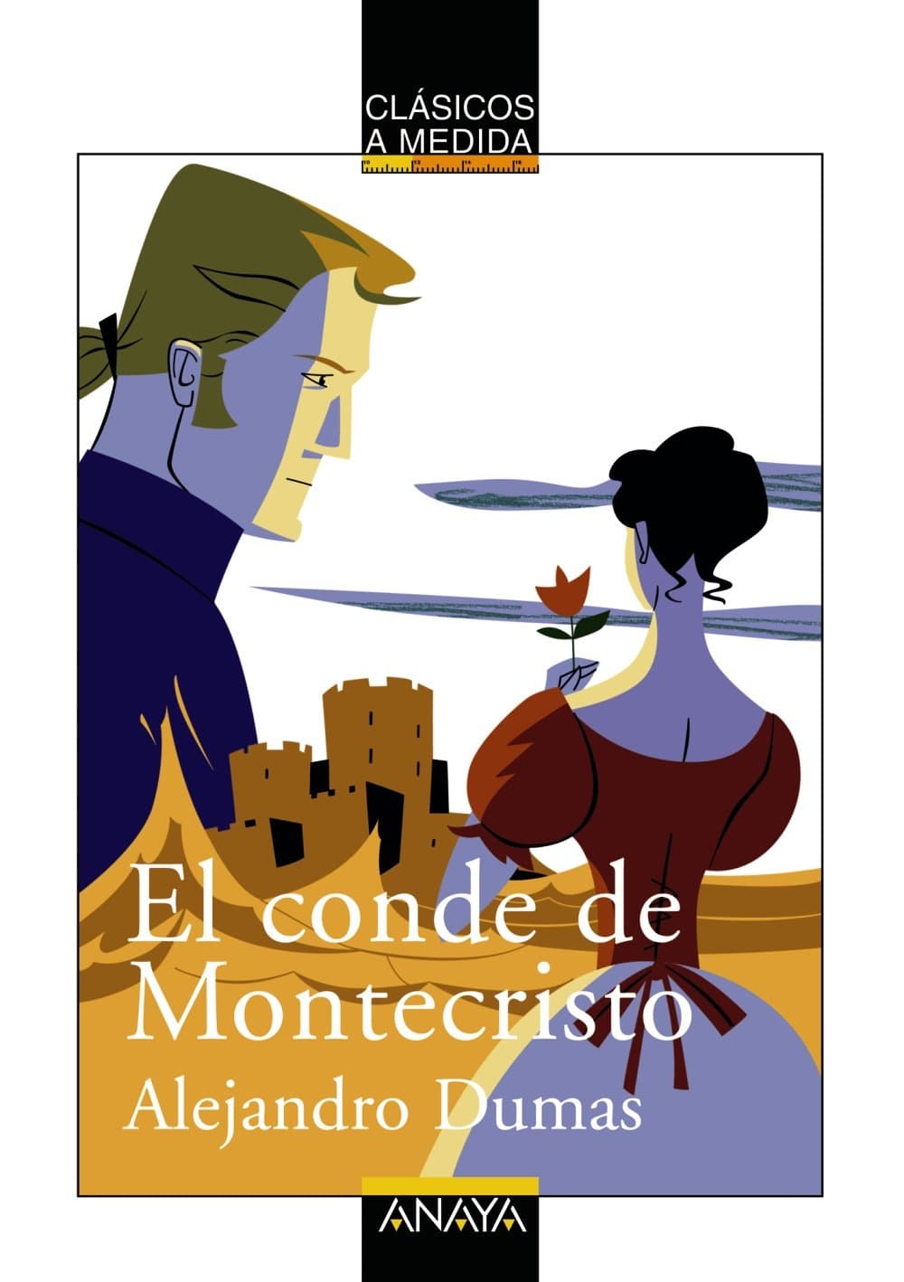 Portada de El conde de Montecristo (CLÁSICOS - Clásicos a Medida)
