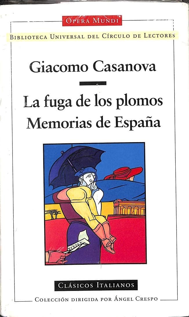 Portada de La fuga de los plomos ; memorias de España