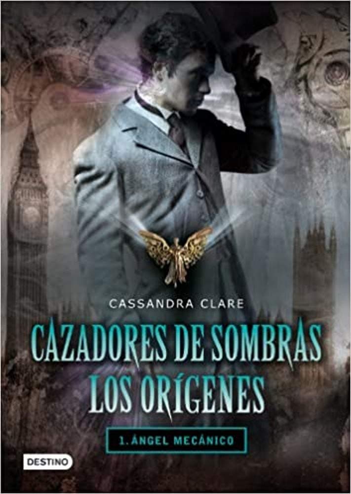 Portada de Cazadores de sombras. Los orígenes: ángel mecánico