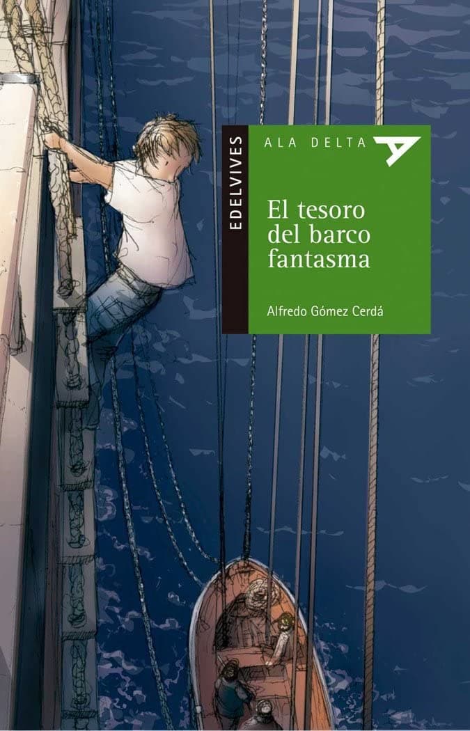 Portada de El tesoro del barco fantasma: 54 (Ala Delta - Serie verde)