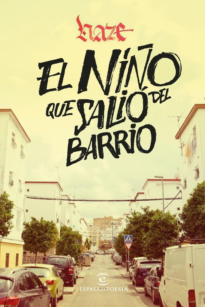 Portada de El niño que salió del barrio (ESPASAesPOESÍA)