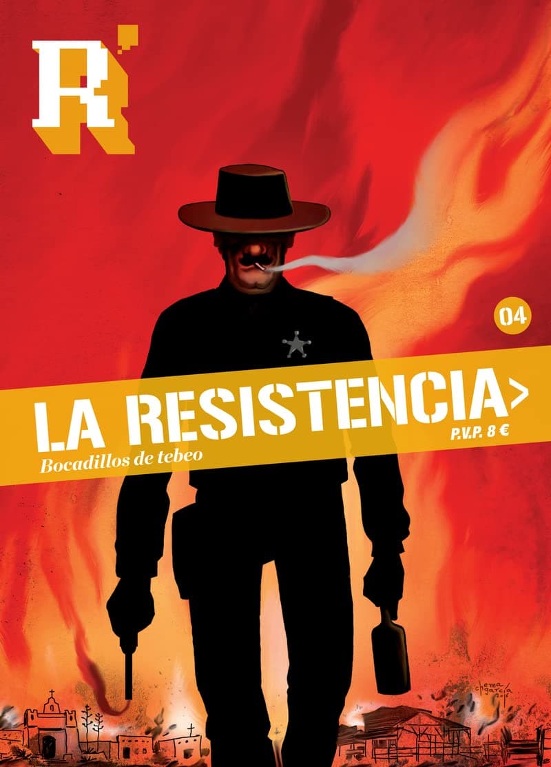 Portada de La Resistencia 4: Bocadillos de tebeo (Revista)