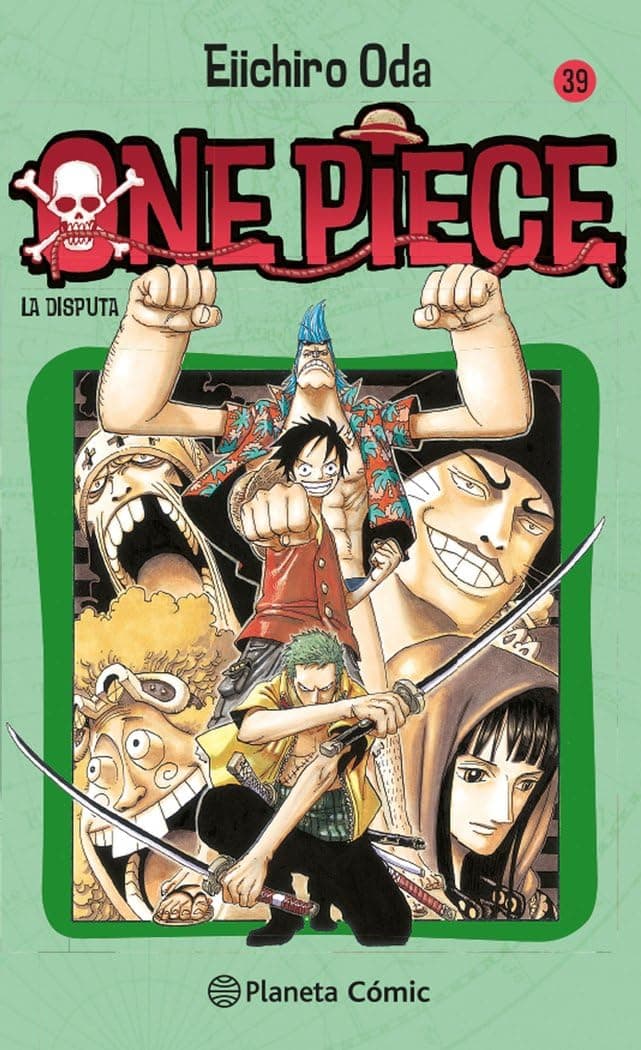 Portada de One Piece nº 039: La disputa: 39 (Manga Shonen)