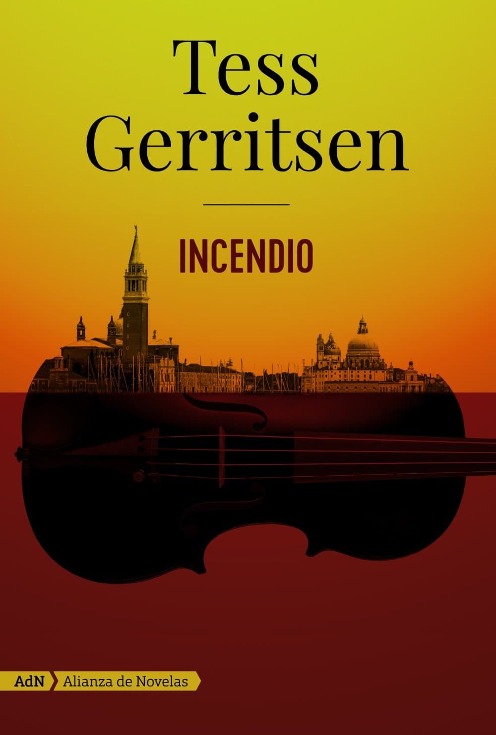 Portada de Incendio (AdN) (AdN Alianza de Novelas)
