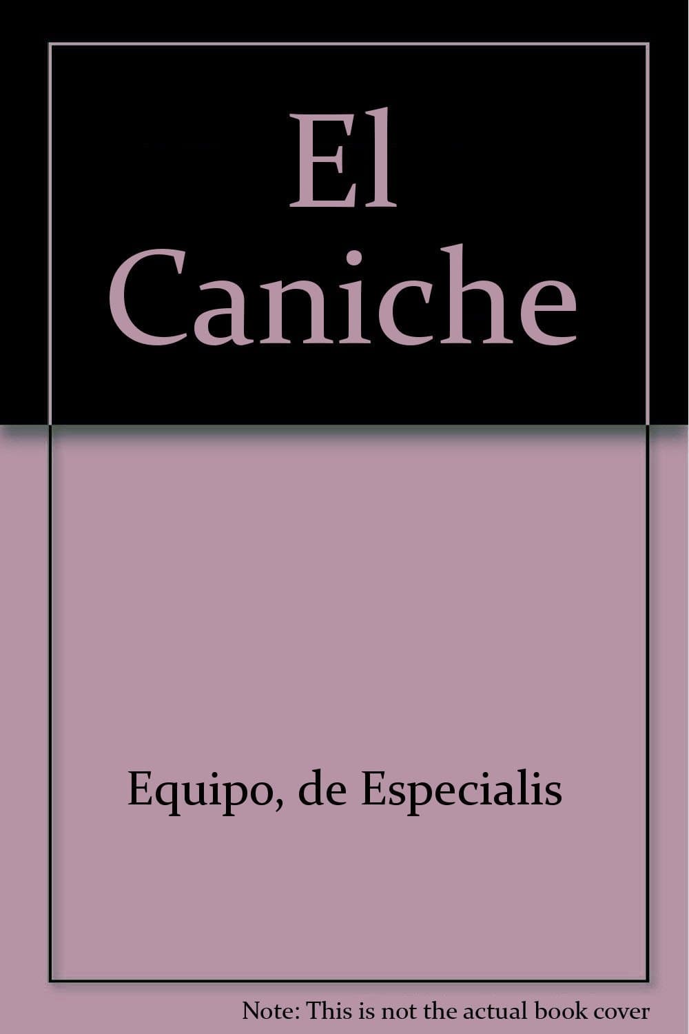 Portada de El Caniche