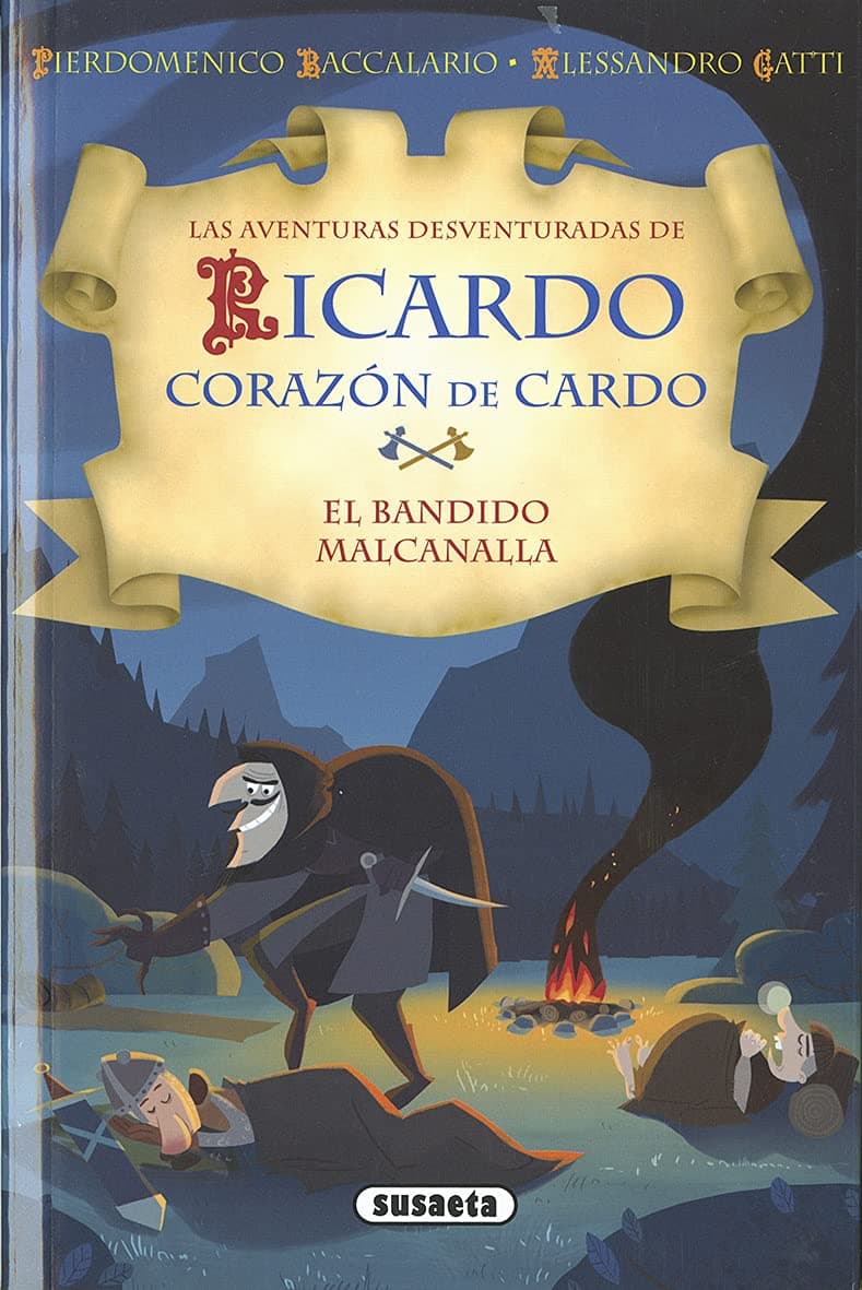 Portada de El bandido Malcanalla (Ricardo corazón de Cardo)