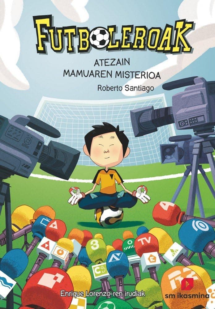 Portada de Futboleroak 3: Atezain mamuaren misterioa