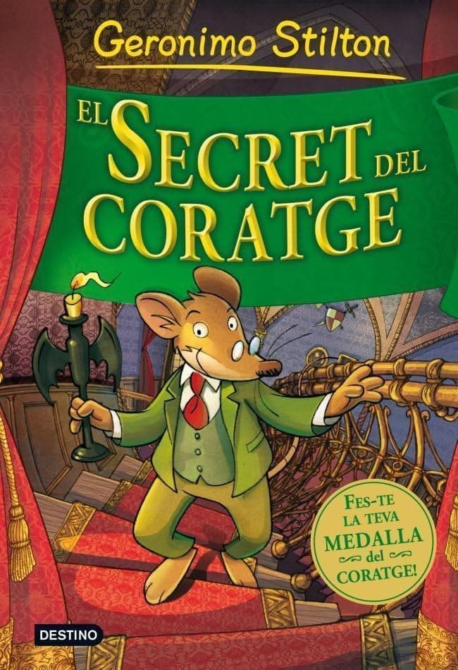 Portada de El secret del coratge (Geronimo Stilton)