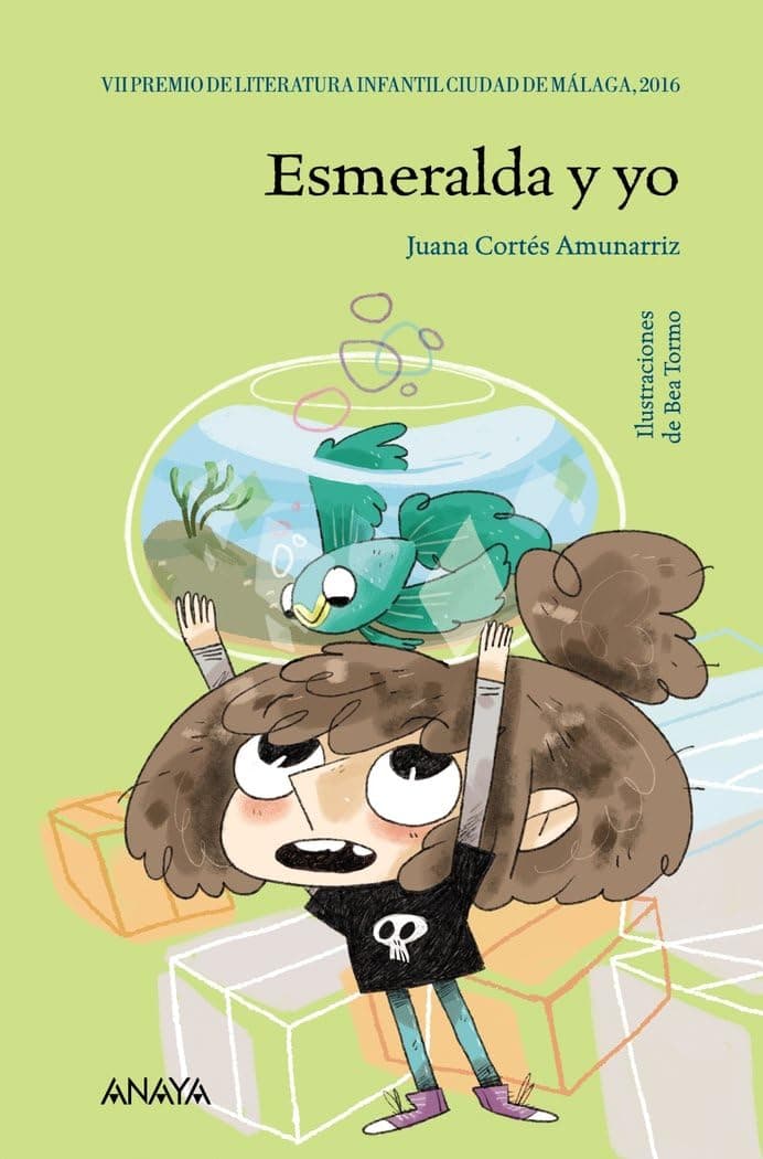 Portada de Esmeralda y yo (LITERATURA INFANTIL - Premio Ciudad de Málaga)