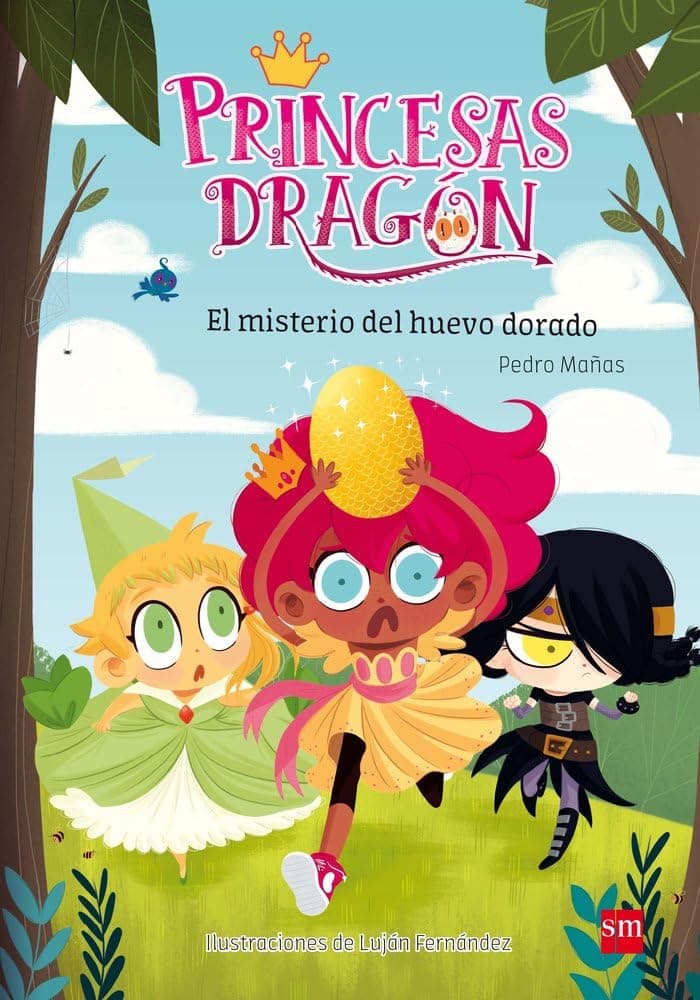 Portada de Princesas Dragón 1: El misterio del huevo dorado