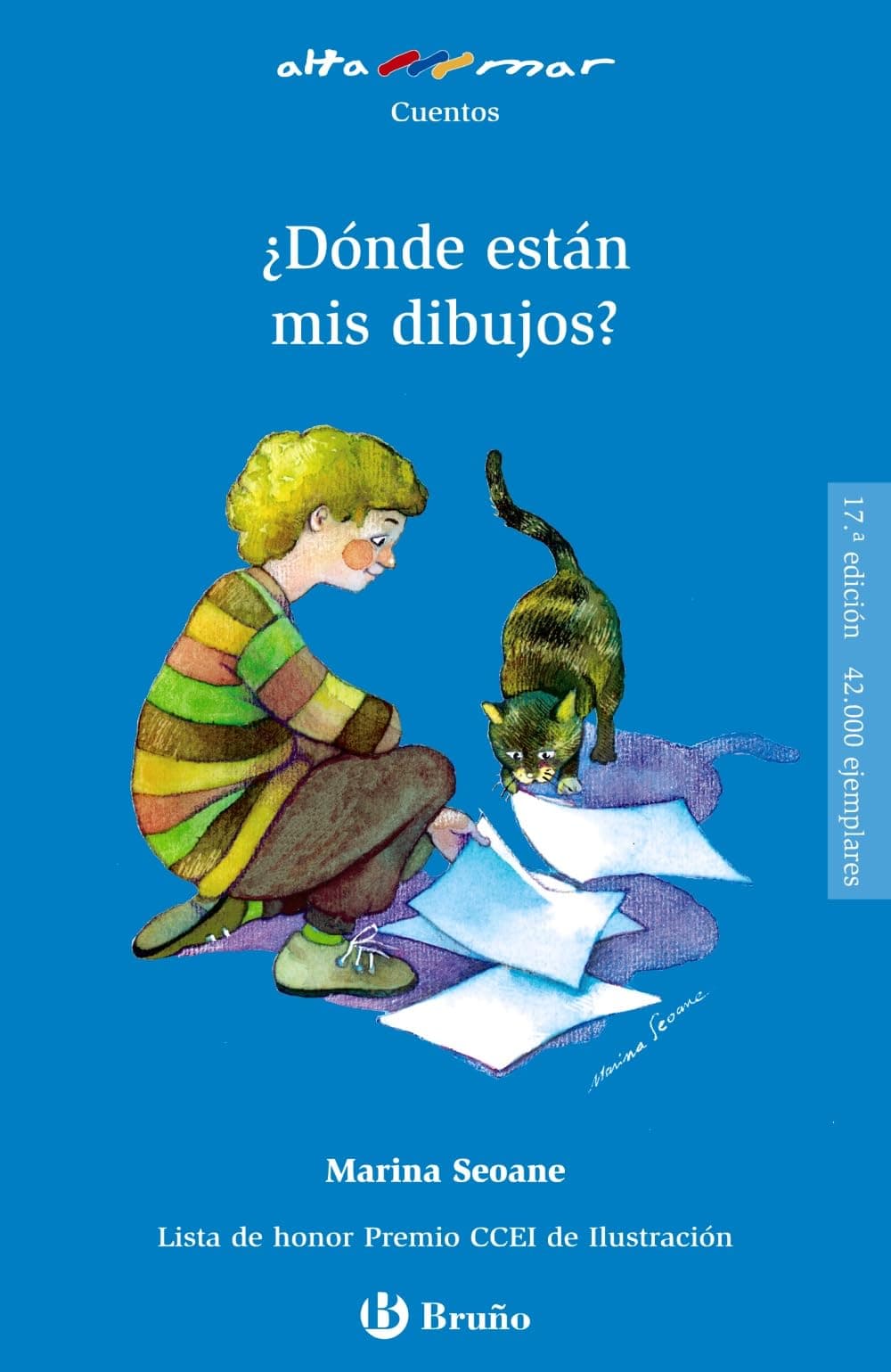 Portada de ¿Dónde están mis dibujos? (Castellano - A PARTIR DE 6 AÑOS - ALTAMAR)