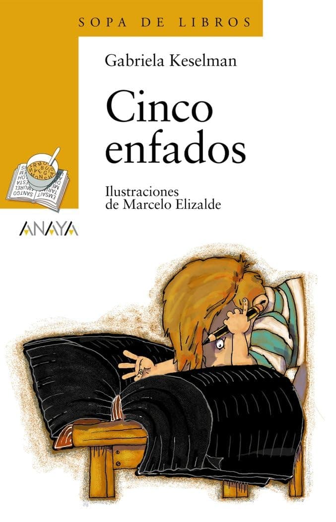 Portada de Cinco enfados (LITERATURA INFANTIL - Sopa de Libros)