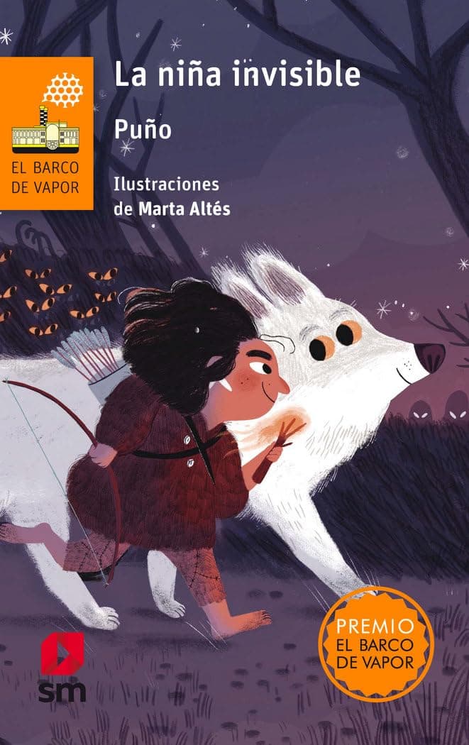 Portada de La niña invisible: 249 (El Barco de Vapor Naranja)