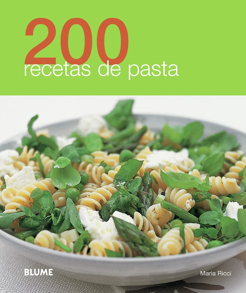 Portada de 200 Recetas de pasta
