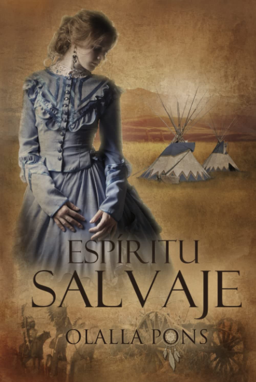Portada de Espiritu Salvaje: Un romance histórico sobre la pérdida del Oeste Americano, pero también una oda a la libertad y a la resistencia.