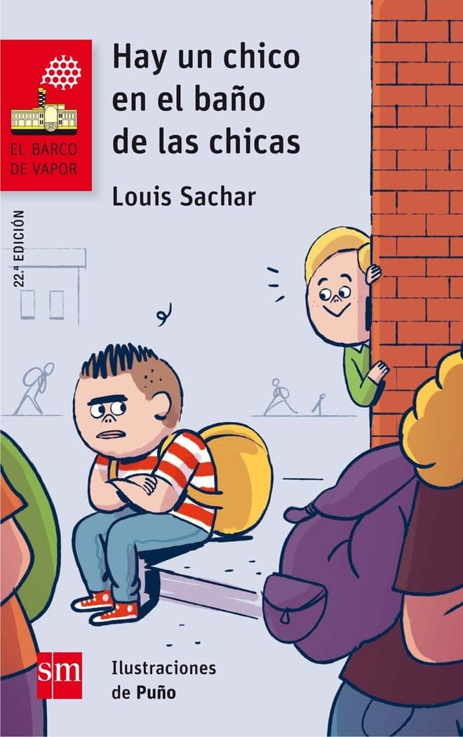 Portada de Hay un chico en el baño de las chicas: 161 (El Barco de Vapor Roja)
