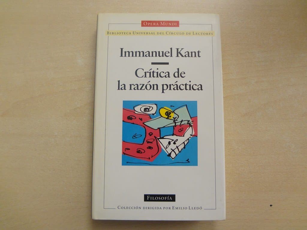 Portada de Crítica de la razón práctica .