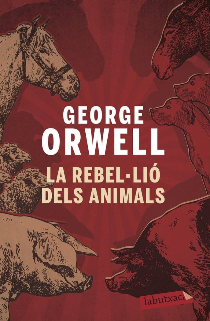 Portada de La rebel·lió dels animals (LABUTXACA)