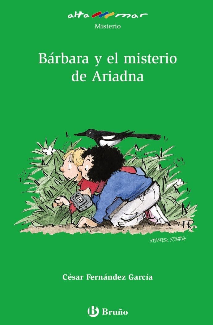 Portada de Bárbara y el misterio de Ariadna (Castellano - A PARTIR DE 10 AÑOS - ALTAMAR)