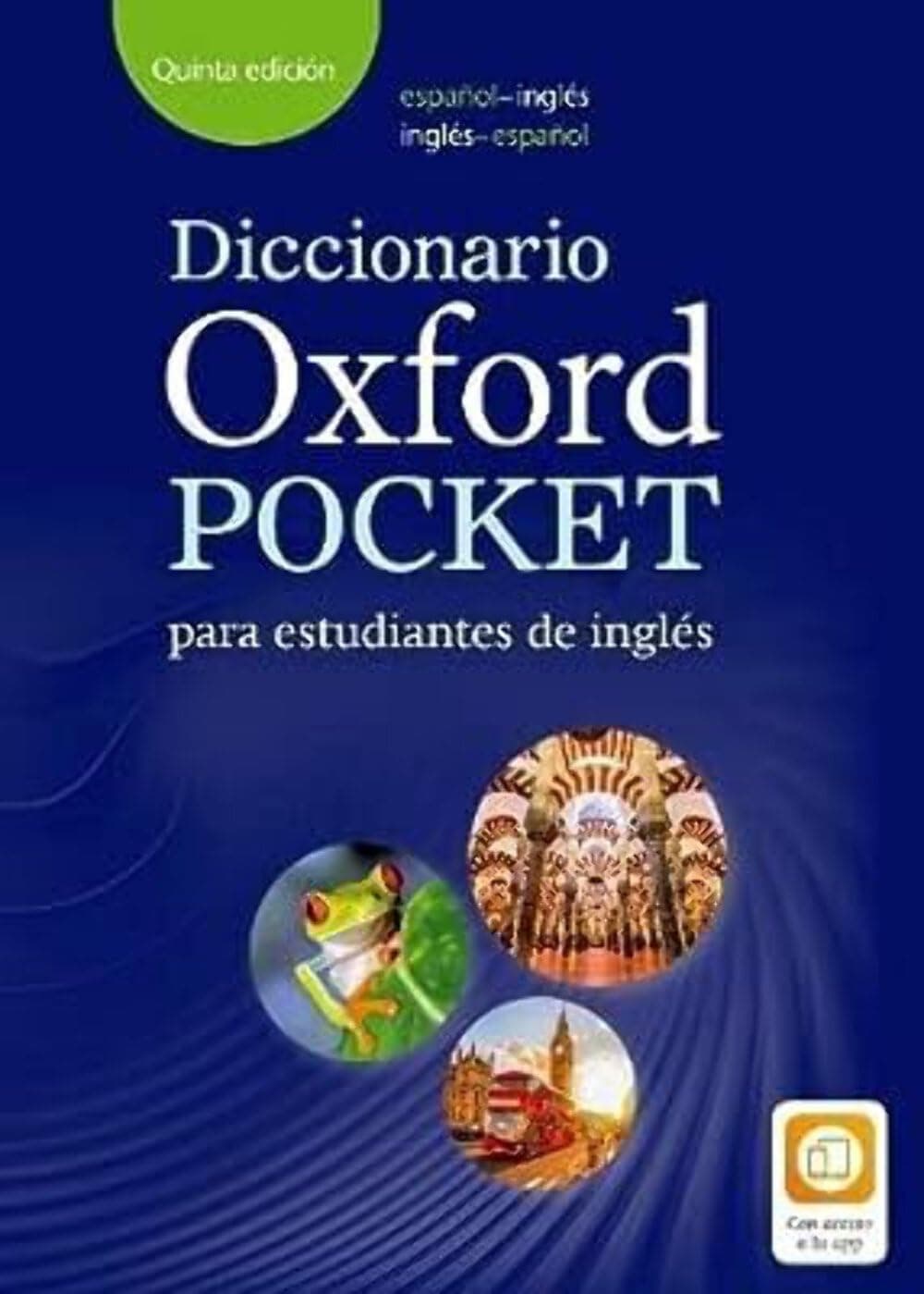Portada de Diccionario Oxford Pocket para estudiantes de inglés. Español-Inglés/inglés-español