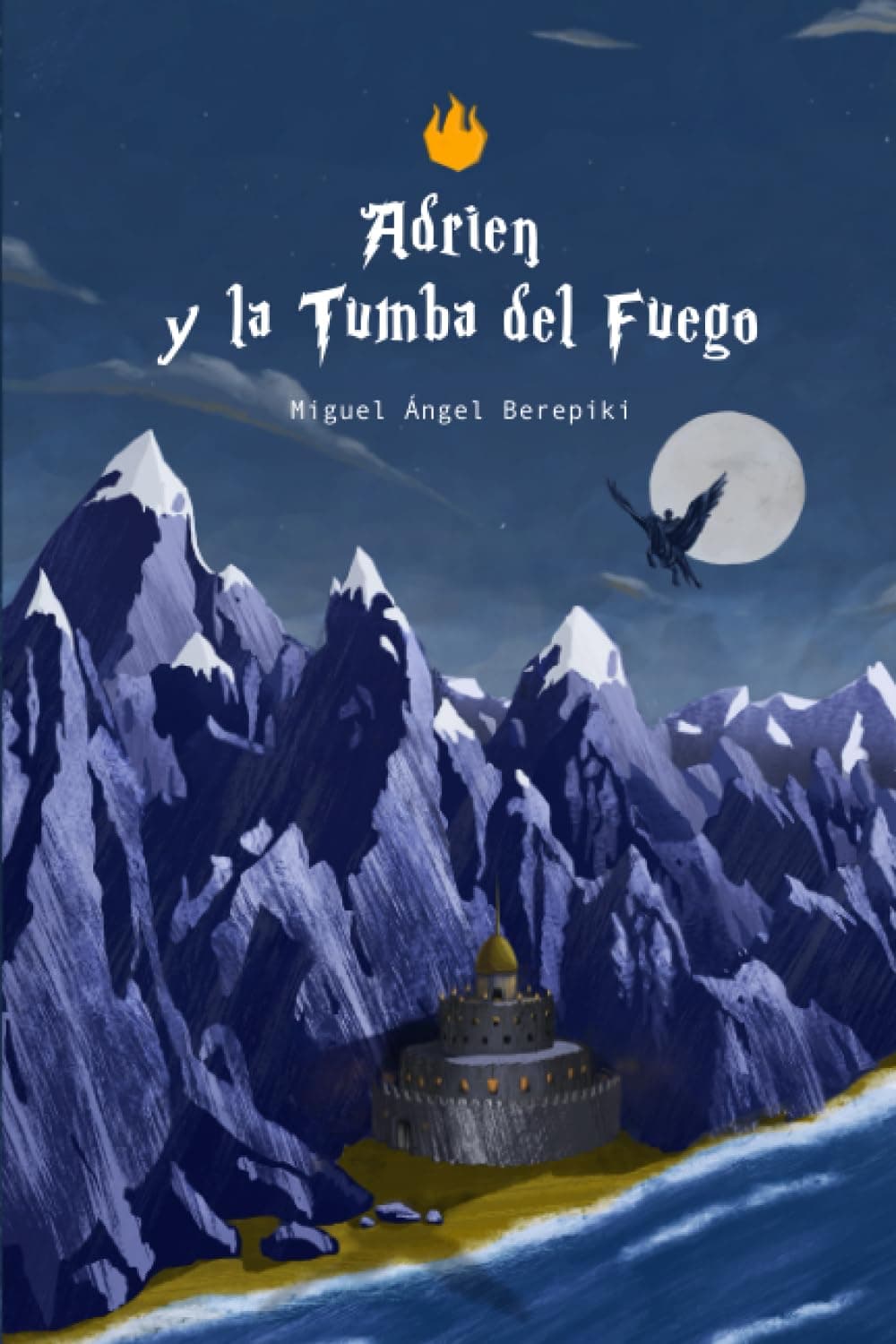 Portada de Adrien y la Tumba del Fuego