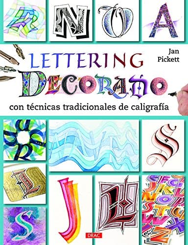 Portada de Lettering Decorado Con Técnicas Tradicionales De Caligrafía (EL LIBRO DE)
