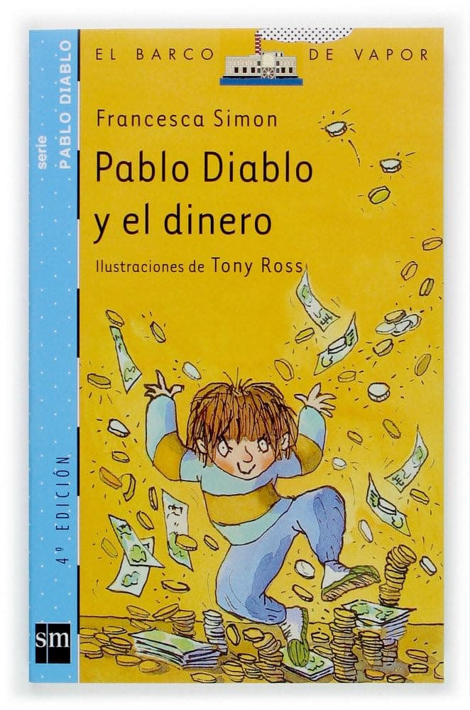 Portada de Pablo Diablo y el dinero (El Barco de Vapor Azul)