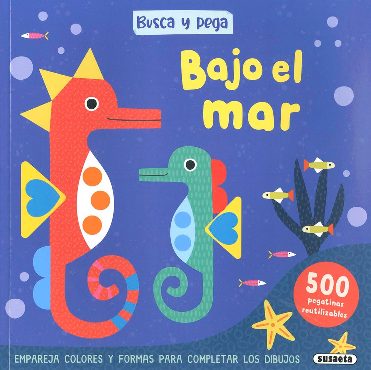 Portada de Bajo el mar (Busca y pega)