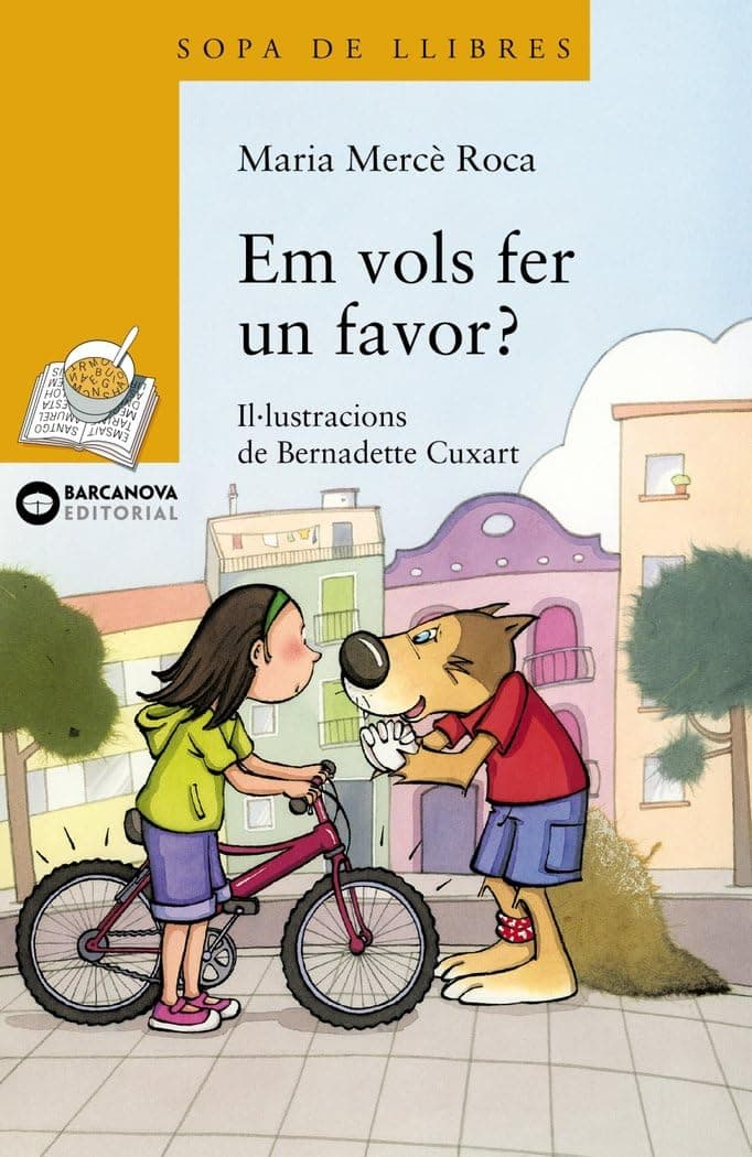 Portada de Em vols fer un favor? (Llibres infantils i juvenils - Sopa de llibres. Sèrie groga)
