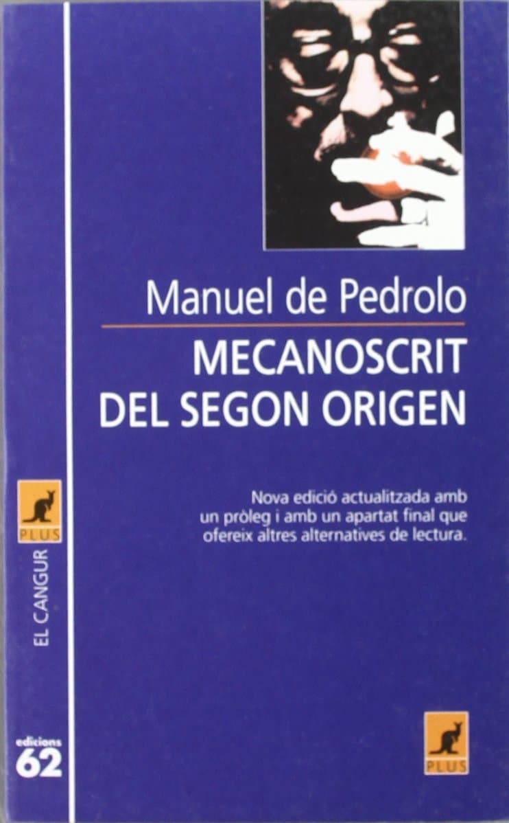 Portada de Mecanoscrit del segon origen (El Cangur)