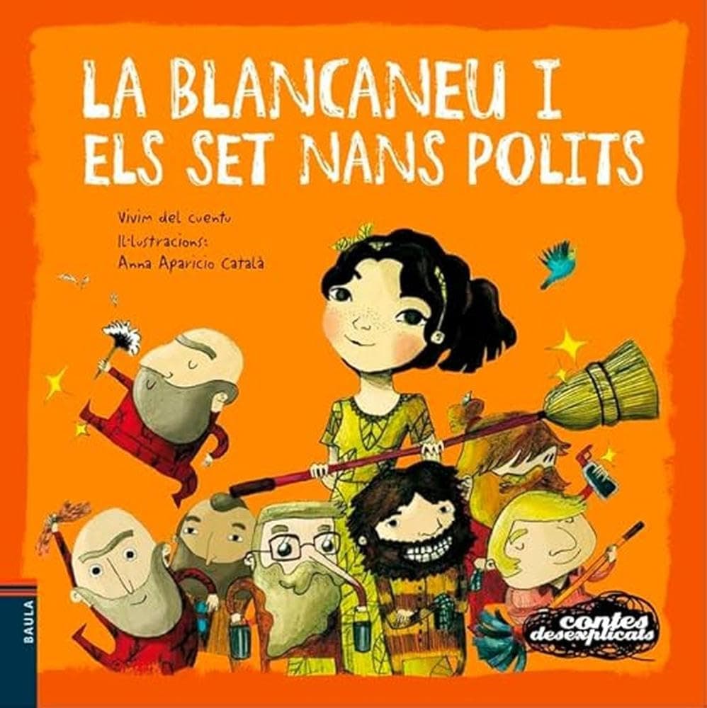 Portada de La Blancaneu i els set nans polits: 9 (Contes Desexplicats)