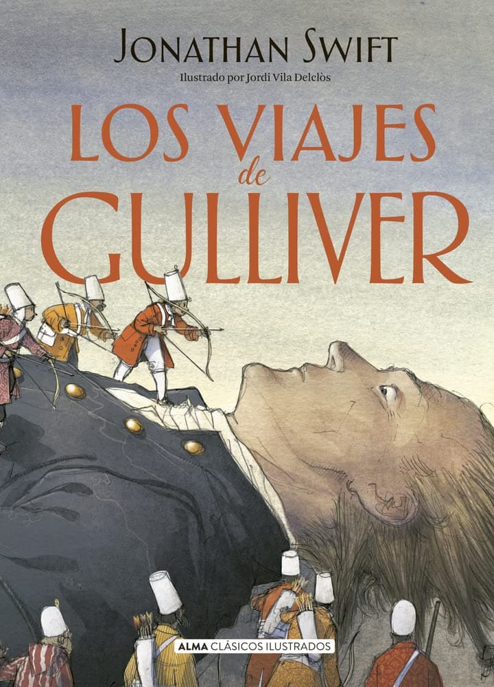 Portada de Los viajes de Gulliver (Clásicos ilustrados)