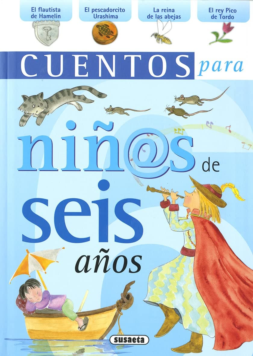 Portada de Cuentos para niñ@s de seis años