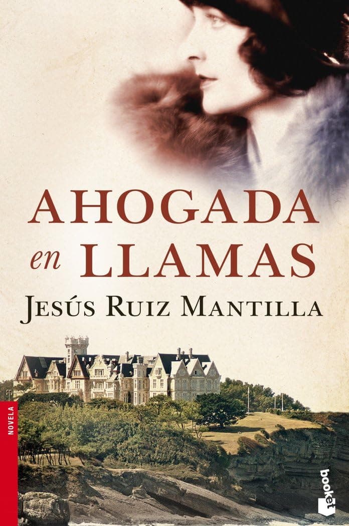 Portada de Ahogada en llamas (Novela)