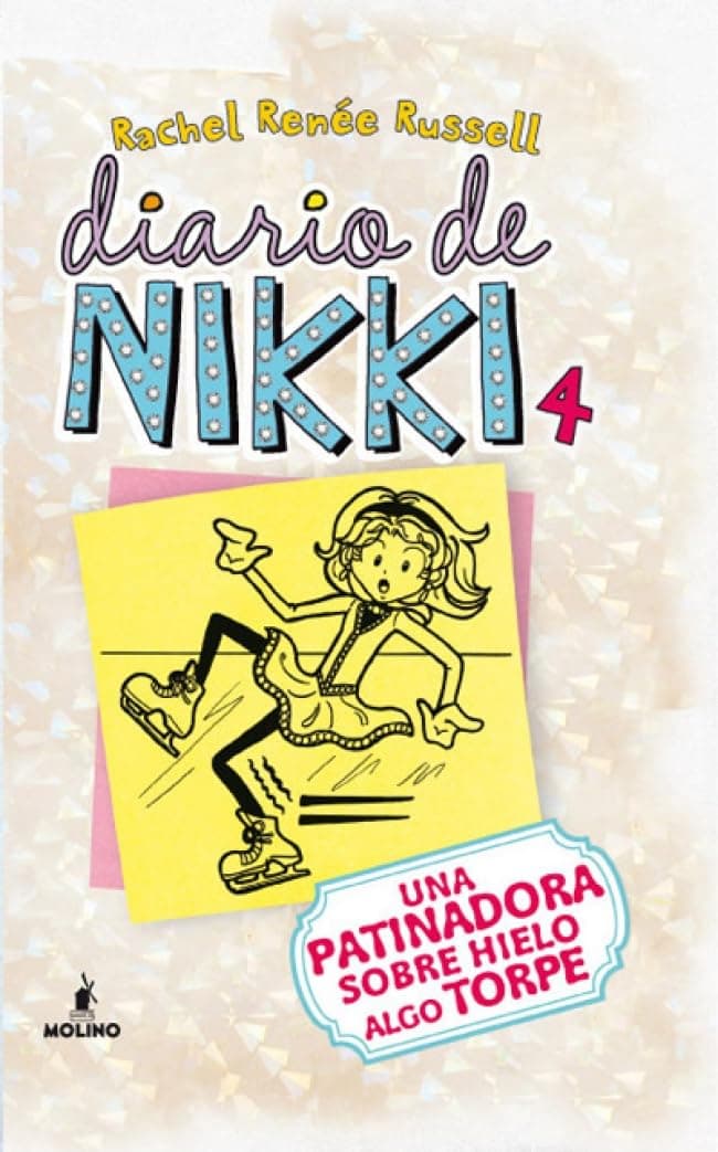 Portada de Diario de Nikki 4 - Una patinadora sobre hielo algo torpe (Colección Diario de Nikki)