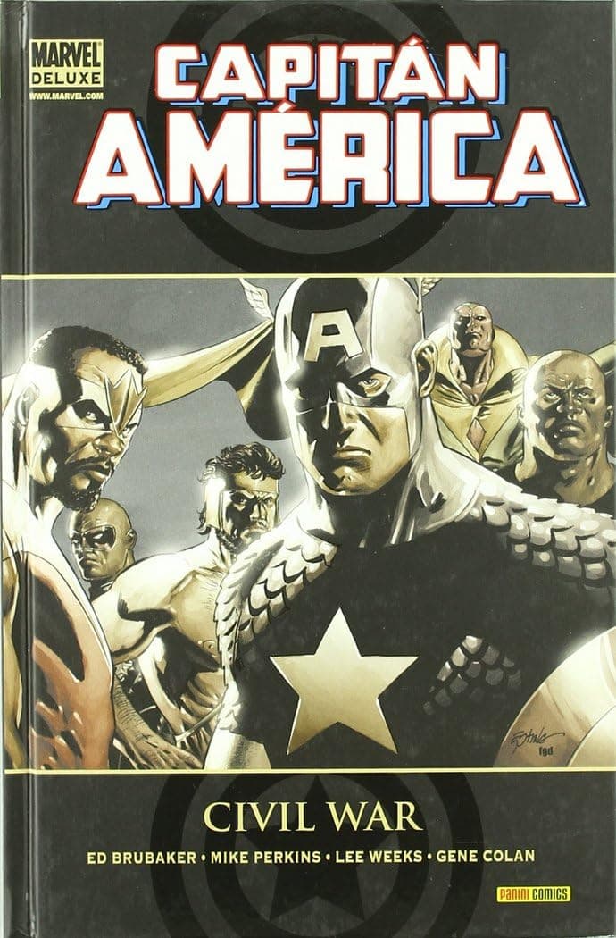 Portada de Capitán América. Civil War
