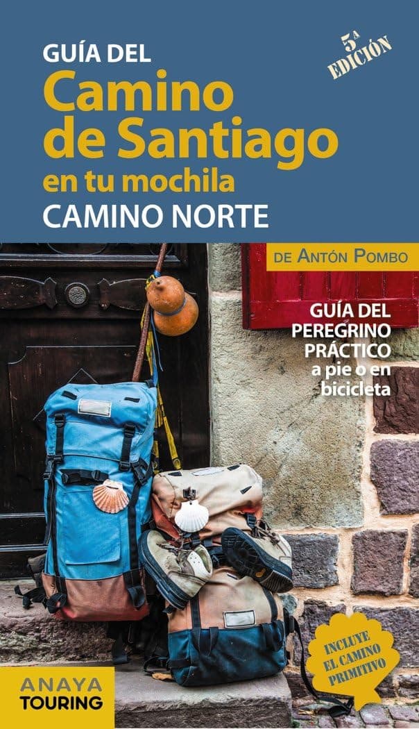 Portada de El Camino de Santiago en tu mochila. Camino Norte