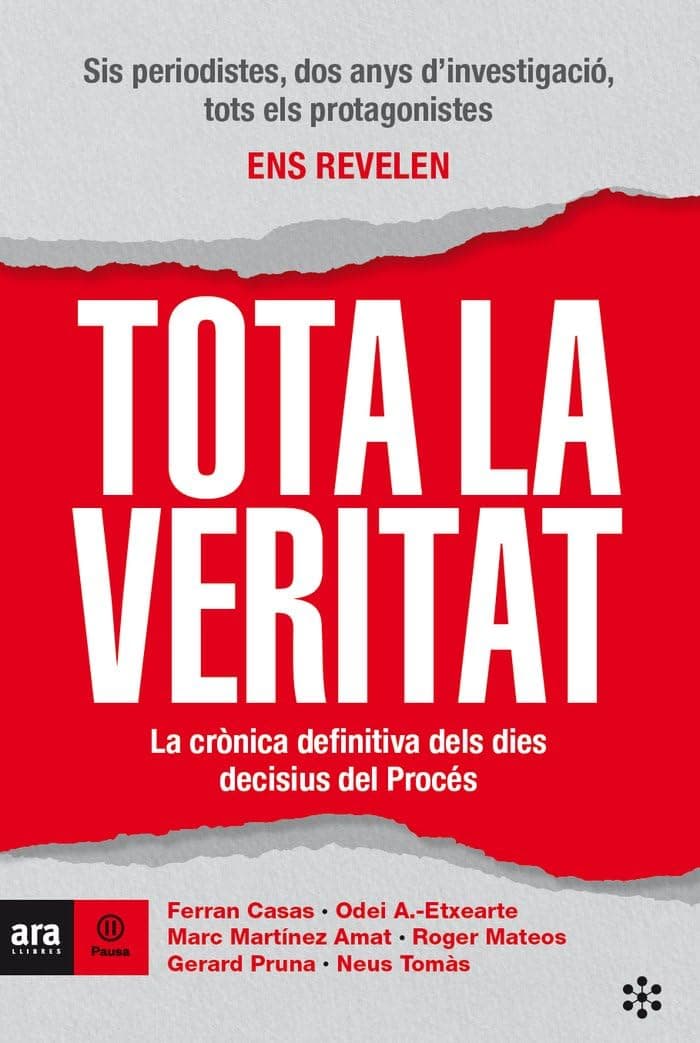 Portada de Tota la veritat