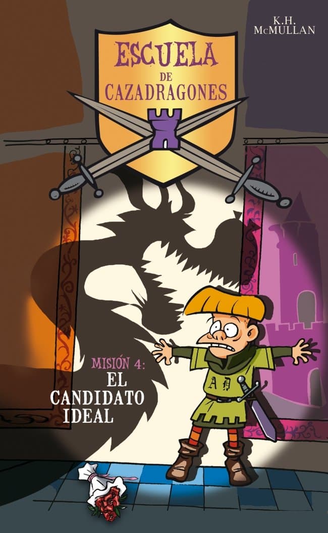 Portada de El candidato ideal (Escuela de Cazadragones 4)