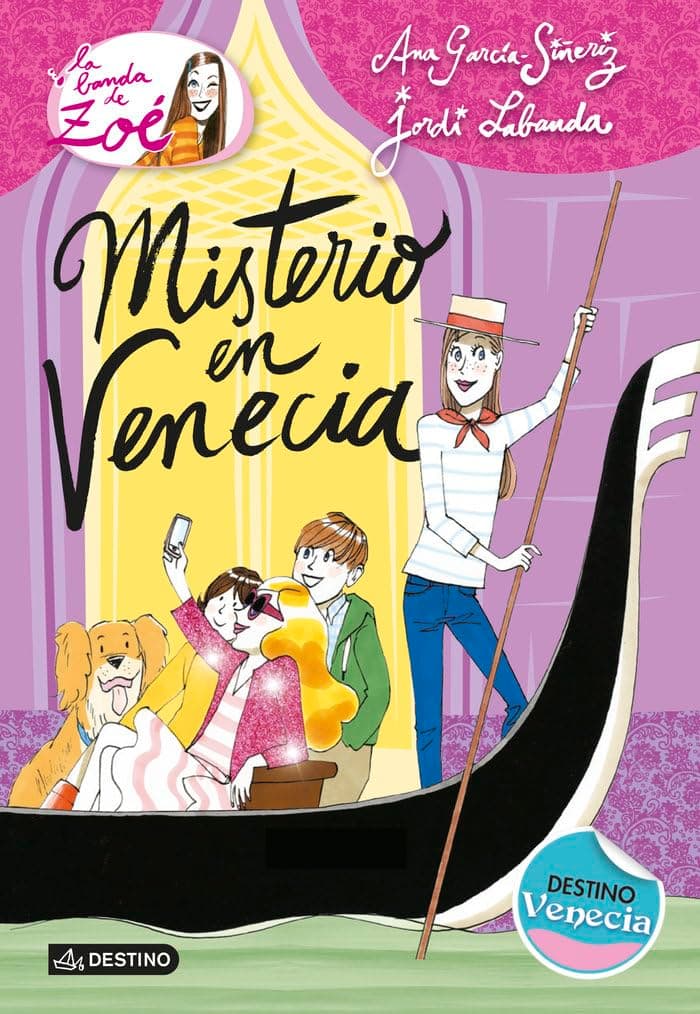 Portada de Misterio en Venecia: La Banda de Zoé 9