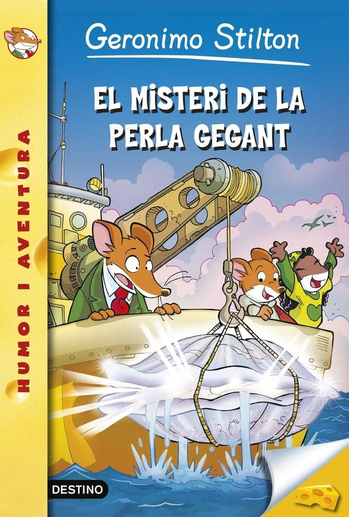 Portada de El misteri de la perla gegant: Geronimo Stilton Nº57: 57