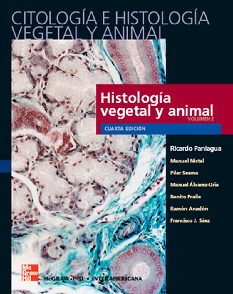 Portada de CITOLOGIA E HISTOLOGIA VEGETAL Y ANIMAL, 2 VOLS. - 9788448155933