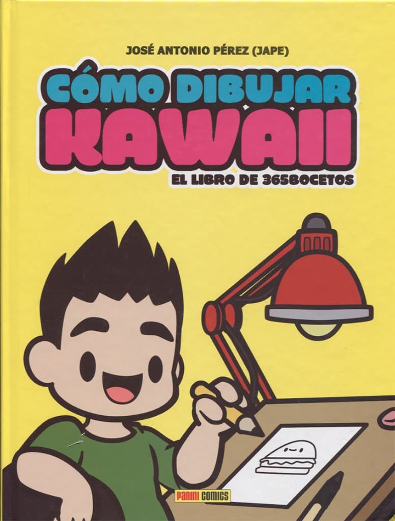 Portada de Como dibujar Kawaii. El libro de 365 bocetos